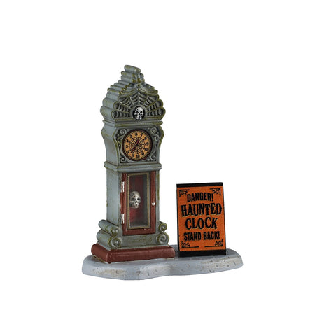 HAUNTED CLOCK QUARANTINE Lemax Spooky Town