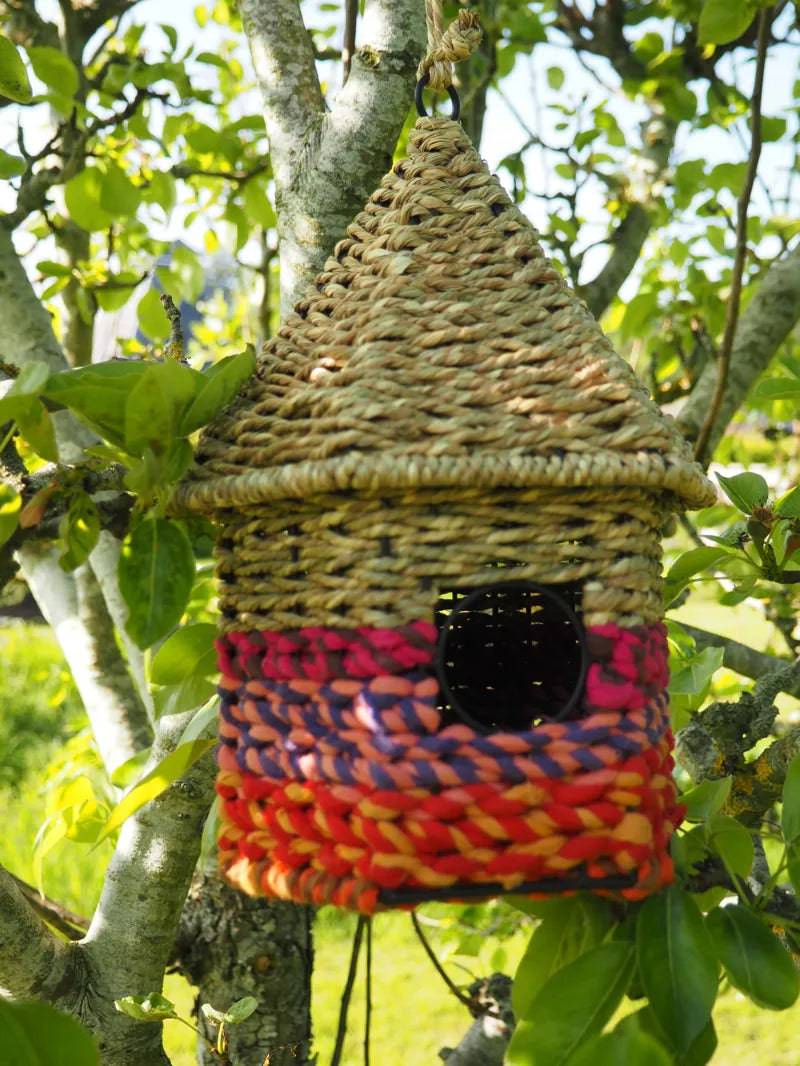 Bird House Cylindrical Roof
