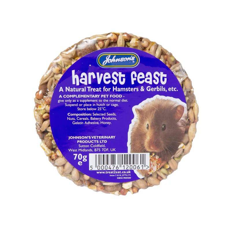 Johnsons Small Pet Harvest Feast Ring 70g
