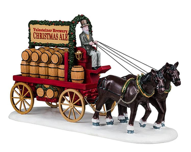 Christmas Ale Delivery Lemax Christmas Village Table Accent Lemax Christmas Village