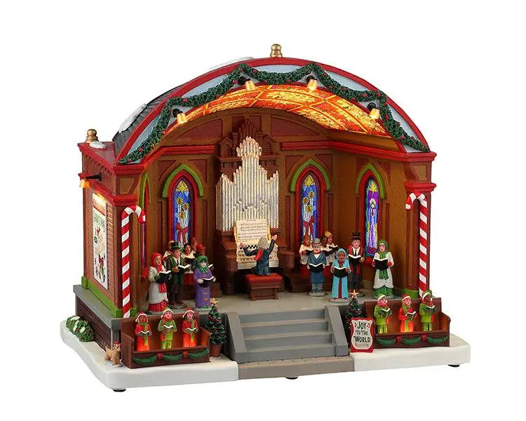 Christmas at the Park Pavilion with 4.5V Adaptor Lemax Christmas Village Sights and Sounds Lemax Christmas Village