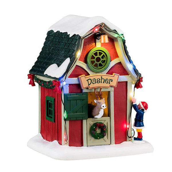 Dasher's Den Lemax Christmas Village Table Accent Lemax Christmas Village