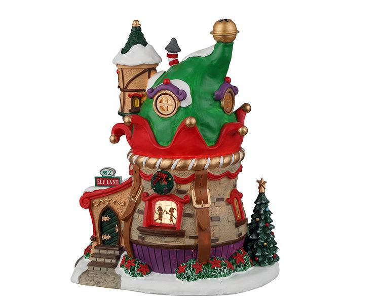 NO.2 Elf Lane Lemax Christmas Village Table Accent Lemax Christmas Village