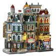 The Holly Jolly Hotel Lemax Christmas Village Illuminated Facade Lemax Christmas Village