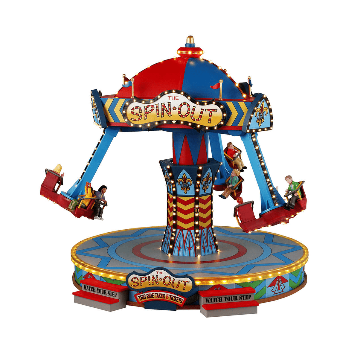 The Spin Out with 4.5V Adaptor Lemax Christmas Village Sights & Sounds