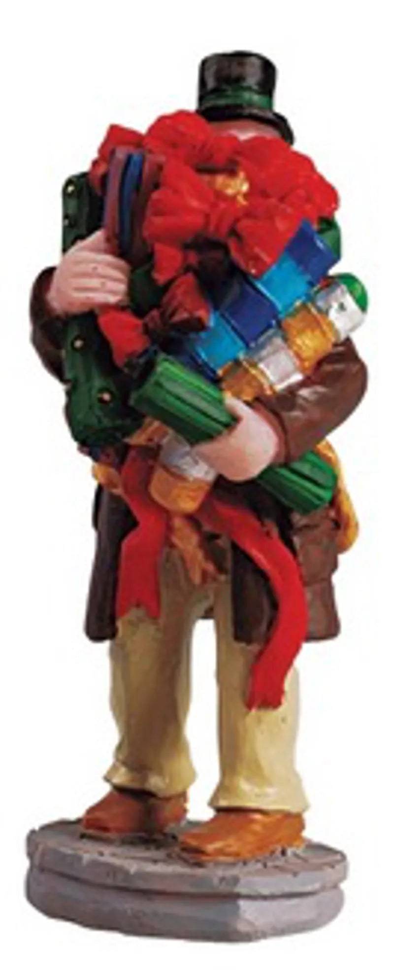 All Wrapped Up Lemax Christmas Village Figurine