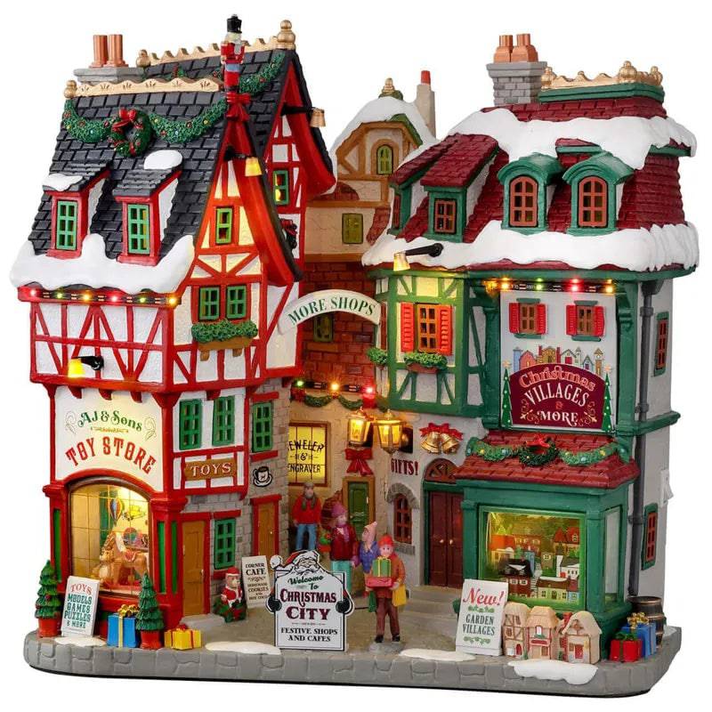Christmas City Lemax Christmas Village Facade
