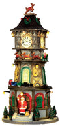 Christmas Clock Tower Lemax Christmas Village Sights and Sounds Lemax