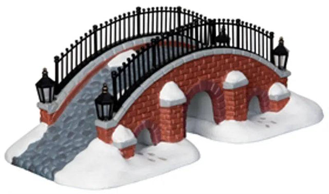 Cold Creek Bridge Lemax Christmas Village Accessory Lemax