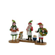 Crafty Elves Set Of 3 Lemax Christmas Village Figurine Lemax Christmas Village