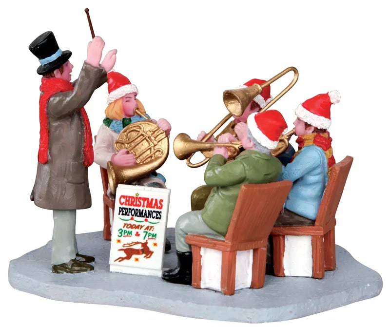 Gazebo Band Lemax Christmas Village Table Accent Lemax