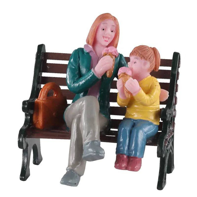 Ice Cream At The Park Lemax Christmas Village Figurine Lemax Christmas Village