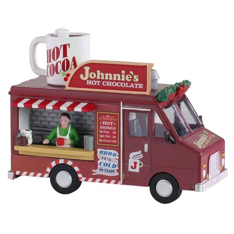 Johnnie's Hot Chocolate Lemax Christmas Village Table Accent