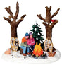 Staying Warm B/O Lemax Christmas Village Table Accent Lemax Christmas Village