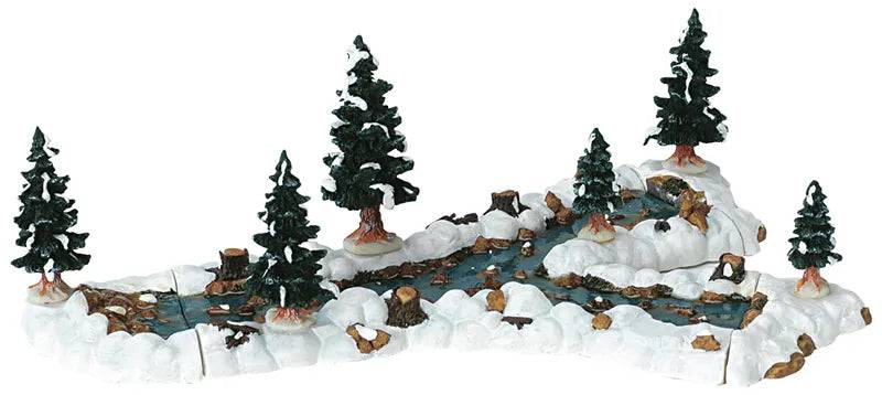 Mill Stream Fork 10pcs Lemax Christmas Village Table Accent Lemax