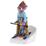Mommy and Me Ski Lemax Christmas Village Figurine Lemax