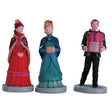 New Holiday Hats Set of 3 Lemax Christmas Village Figurine Lemax Christmas Village