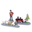 Puppy Parade Lemax Christmas Village Figurine Lemax