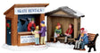 Skate Rentals 3pcs Lemax Christmas Village Table Accent Lemax