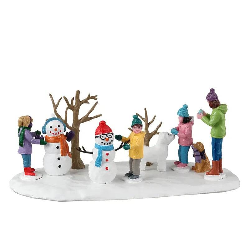 Snowmen Friends Lemax Christmas Village Table Accent