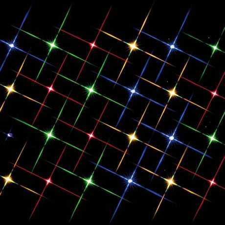 Super Bright 24 Multi Colour LED Light String Lemax Christmas Village Accessory Lemax Christmas Village