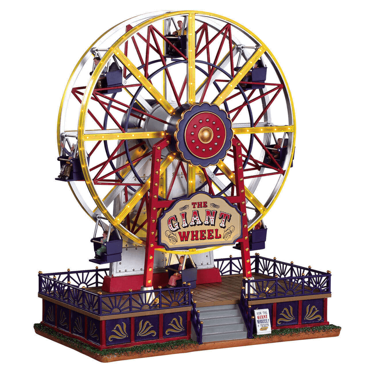 The Giant Wheel Lemax Christmas Village Sights and Sounds