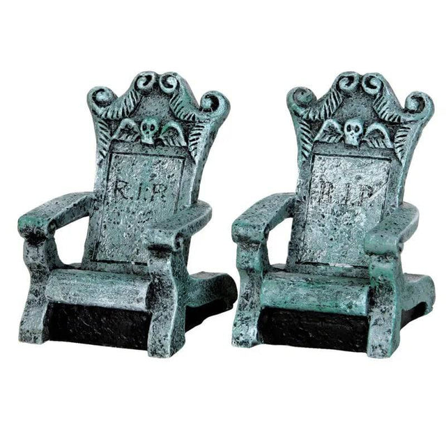 Tombstone Chairs Set Of 2 Lemax