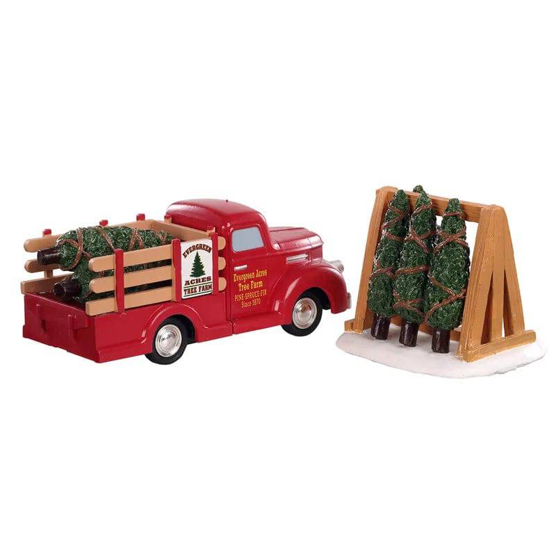 Tree Delivery Lemax Christmas Village Table Accent