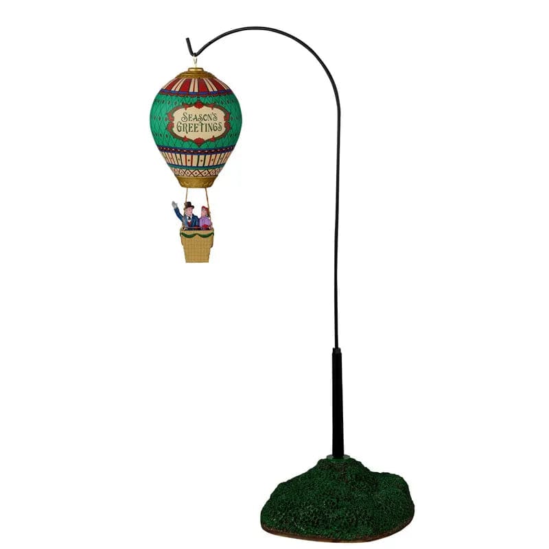 Victorian Hot Air Balloon Lemax Christmas Village Table Accent