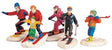 Winter Fun 5pcs Lemax Christmas Village Figurine Lemax Christmas Village