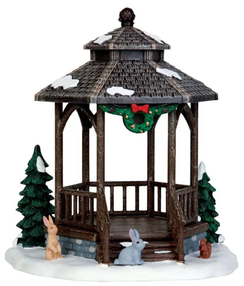 Winter Gazebo Lemax Christmas Village Accessory
