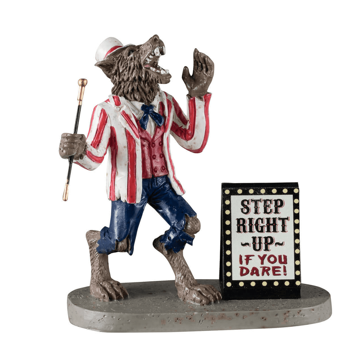 Carnival Barker Lemax Spooky Town Figurine Lemax Spooky Town