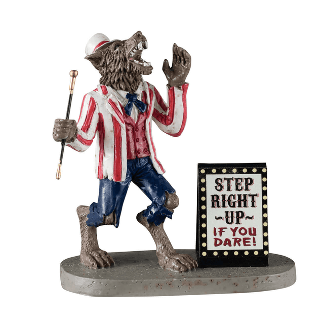 Carnival Barker Lemax Spooky Town Figurine Lemax Spooky Town