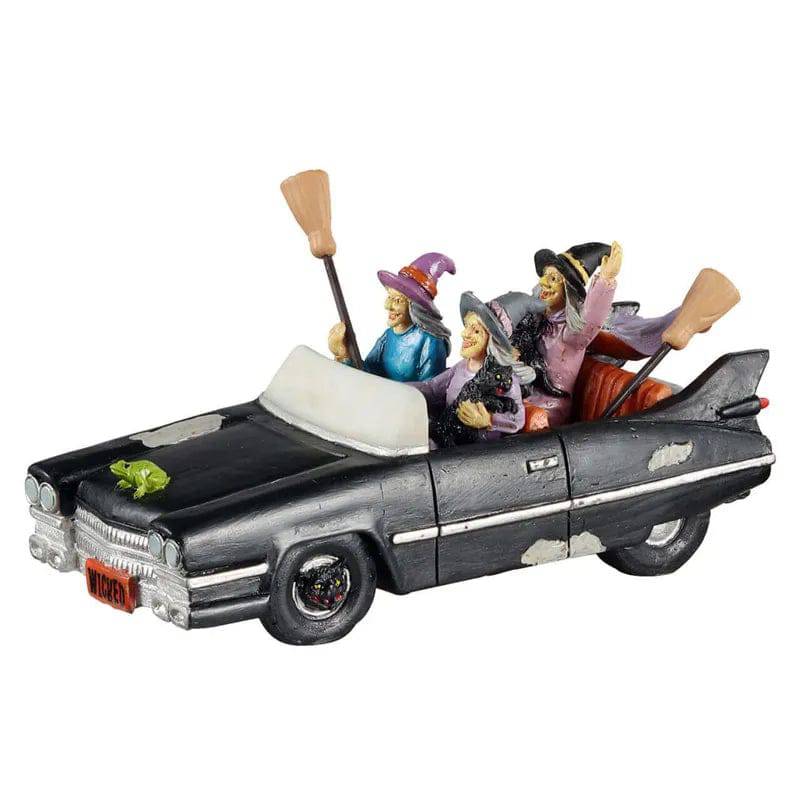 Lemax Spooky Town Table Accent Girls Night Out On Halloween Lemax