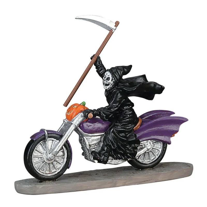 Lemax Spooky Town Table Accent Grim Rider
