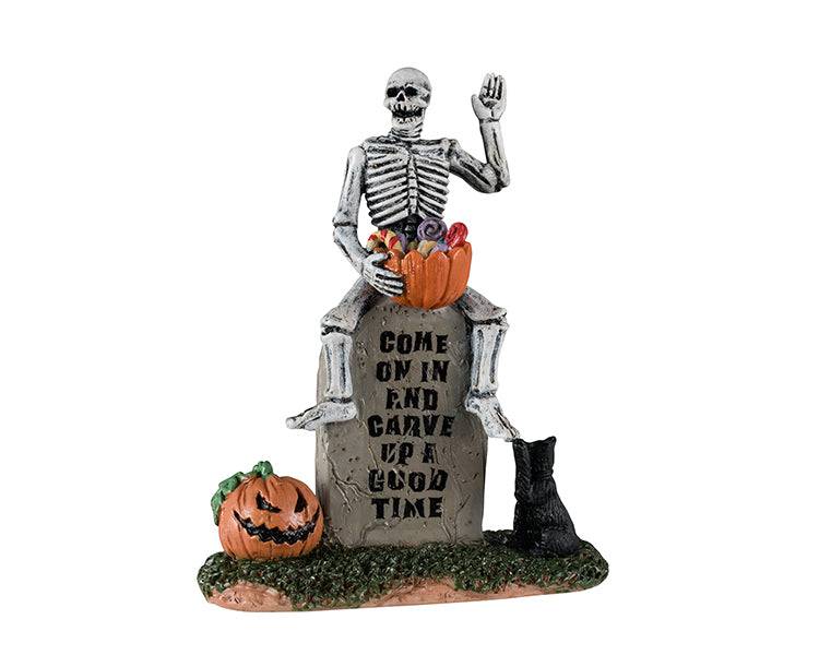 Pumpkin Patch Ghoul Lemax Spooky Town Figurine Lemax Spooky Town