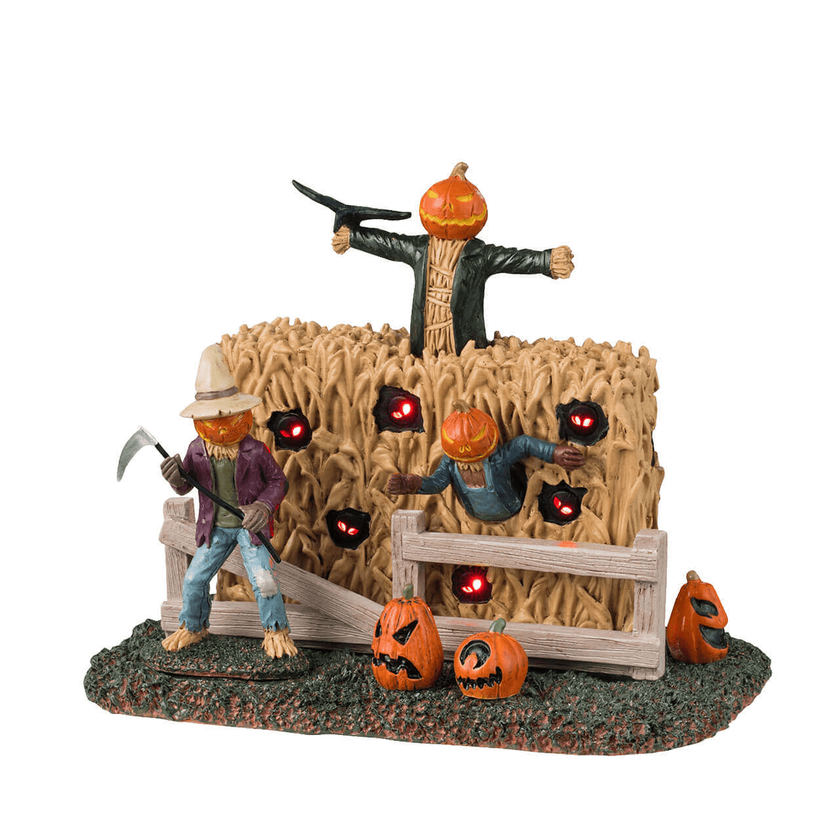 Spooky Scarecrows Lemax Spooky Town Table Accent