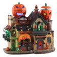 The Ghoulish Gourd Pub and Grill Lemax Spooky Town Sights and Sounds Lemax