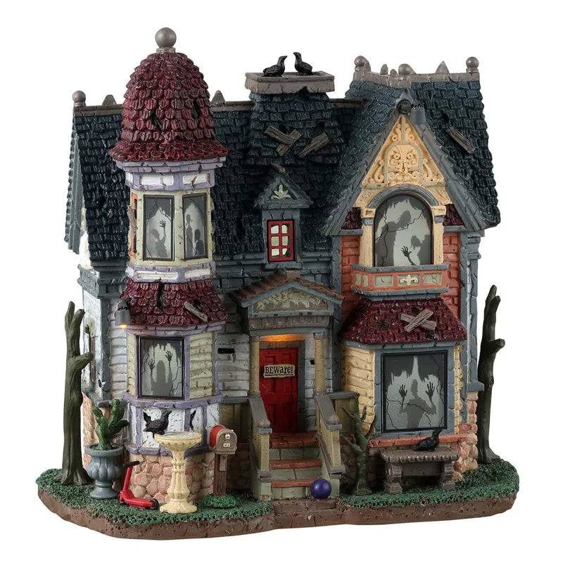 The House Of Shadows Lemax Spooky Town Illuminated Building Lemax Spooky Town