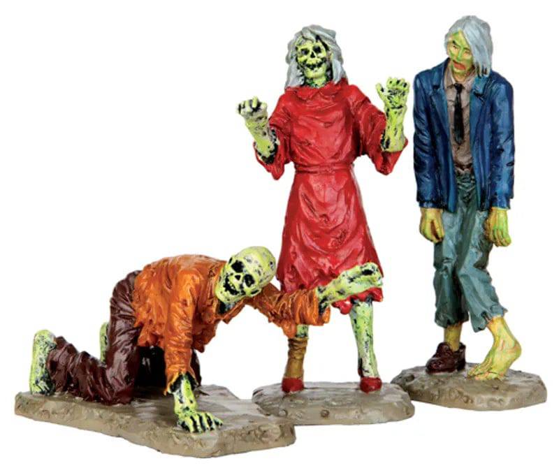 Walking Zombies - Lemax Spooky Town