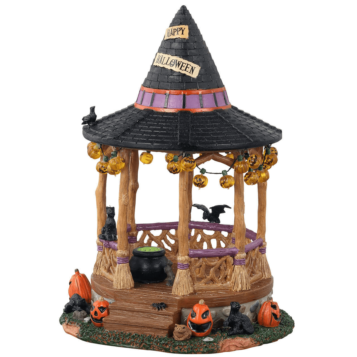 Witch Gazebo Lemax Spooky Town Table Accent