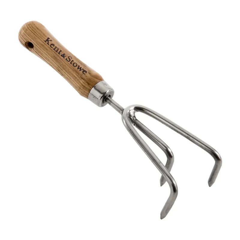 Garden Life Stainless Steel Hand 3 Prong Cultivator