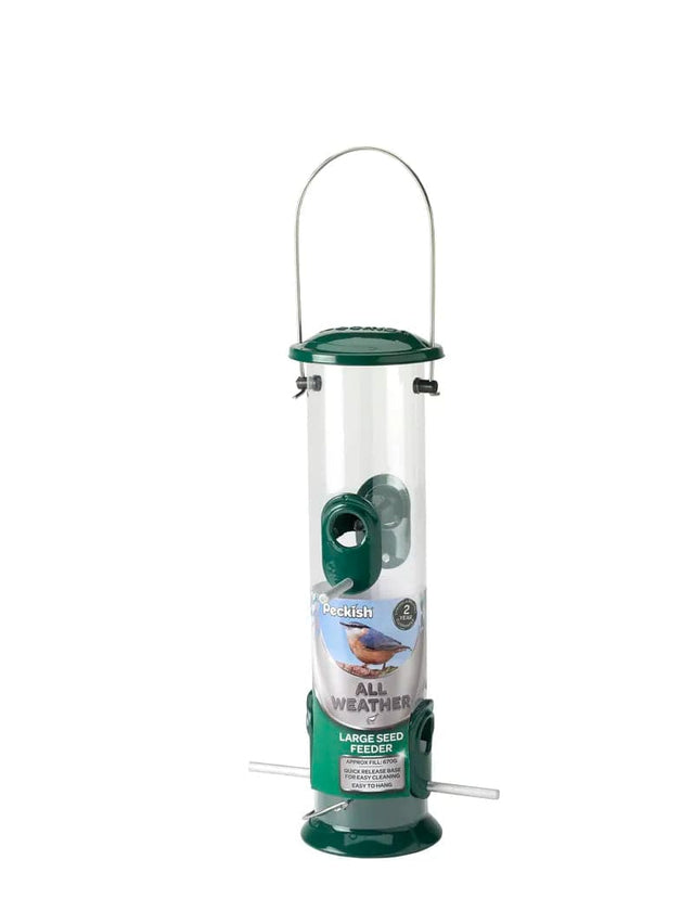 Peckish All Weather Large Seed Feeder Pedigree Wholesale Limited