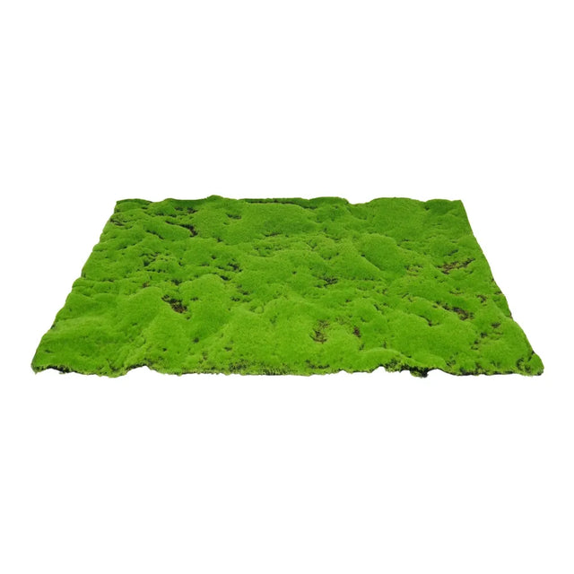 My Village Artificial Moss Mat Green Medium 70 x 50cm My Village