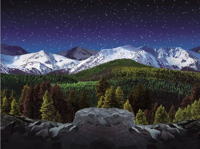 3D Background 01 80x60cm My Village Background My Village