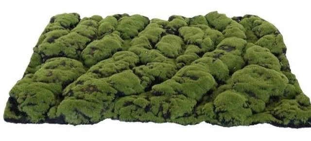 ARTIF. MOSS MAT COARSE GREEN-BROWN 70X50CM My Village