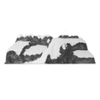 My Village Olympic Village Christmas Base – Extra Large 3D Mountain Display Landscape (120 cm × 40 cm × 30 cm) My Village