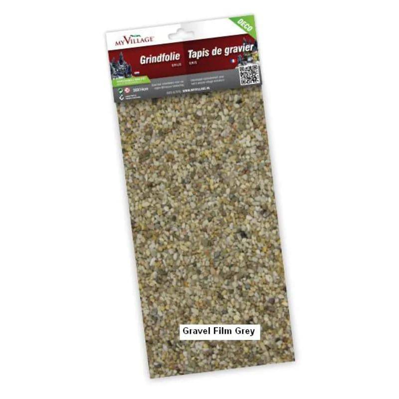 Gravel Film Grey 30x14cm