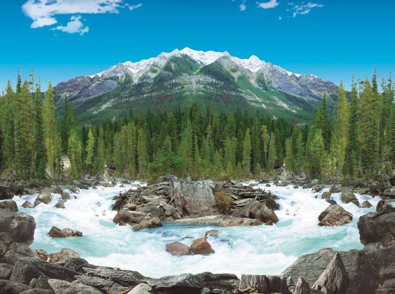 My Village 3D Background 02 80x60cm My Village
