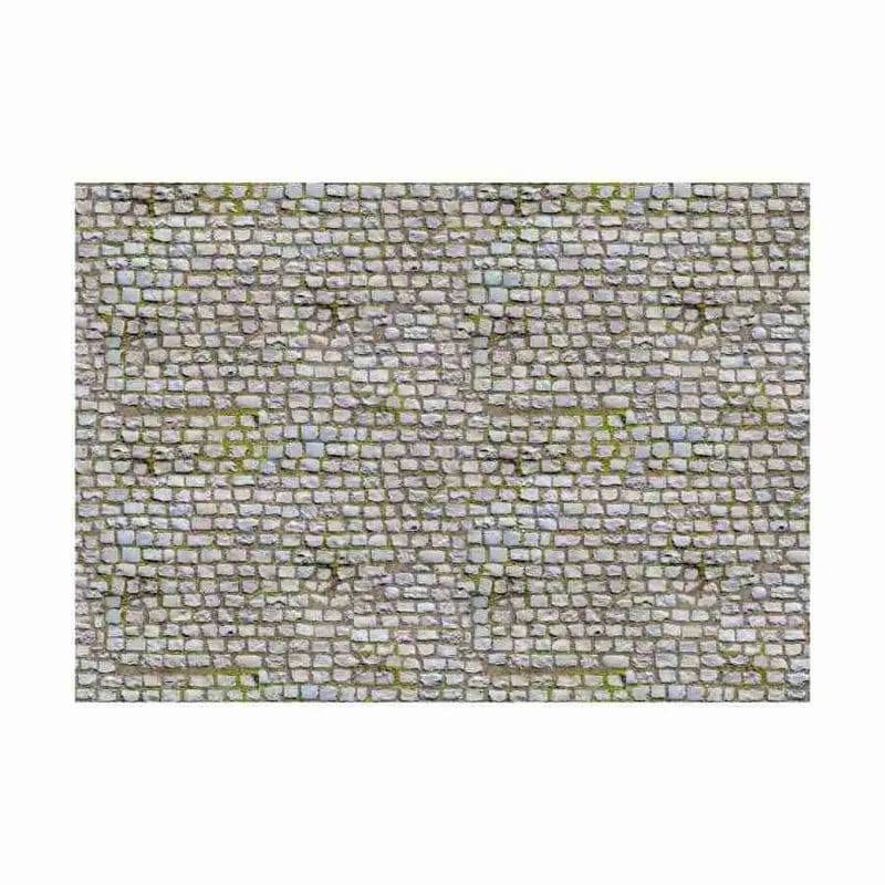 My Village Cobblestone Effect Sheet (21 × 29 cm) – Decorative Cobblestone Pattern Scenery Sheet for Christmas Village Streets & Pathways | MYD70 My Village